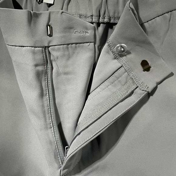 New Area Stars Flare Leg Elastic Waist Trousers Victoria Pant Grey Size Small - Picture 12 of 16